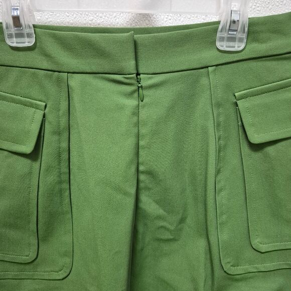 Pearl by Lela Rose Green Cargo Skirt 2 - Picture 6 of 7